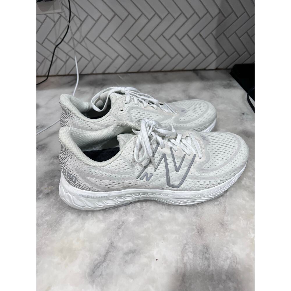 New Balance 880v13 Men’s Running Shoes 11.5 2E Wide White Fresh Foam X W880